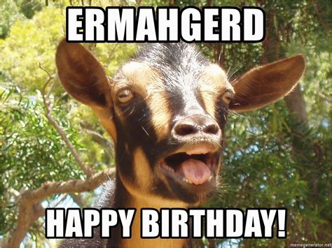 Ermahgerd Birthday Meme Birthdaybuzz