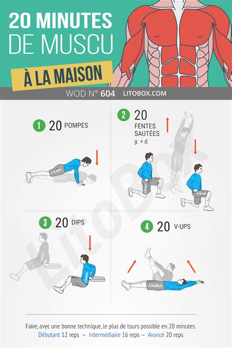 Minutes De Musculation La Maison Musculation A La Maison Musculation Musculation Rapide