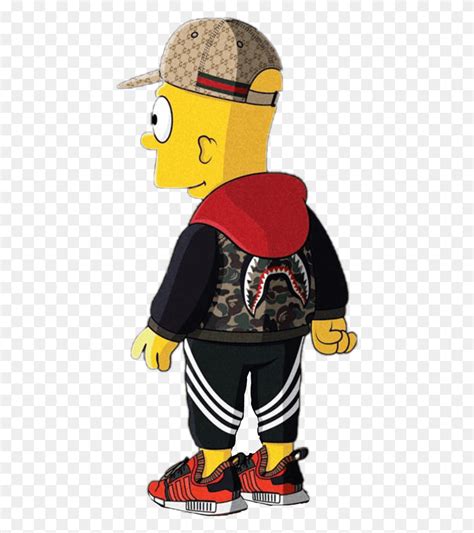 Bart Simpson Simpsons Thesimpsons Yeezy Fresh Bart Simpson With Swag