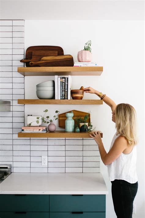 How To Style Your Kitchen Shelves Like A Pro — The Effortless Chic