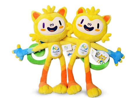 Online Cheap Brazil Rio 2016 Olympic Mascot Plush Dolls Tom And