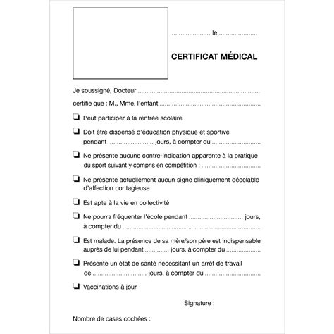 Certificats Medicaux Riset