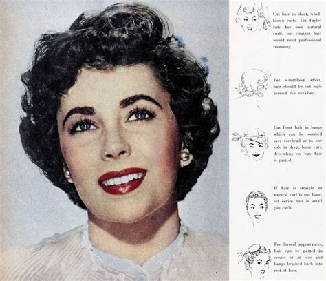 1950s Windblown Bob Hairstyle 1950 Hairstyle Vintage Bob Hairstyle