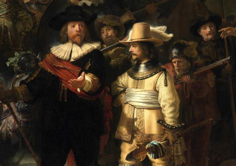 Rembrandt Night Watch Detail