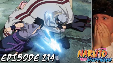 Kakashi Vs Sasuke Reaction Naruto Shippuden Episode 214