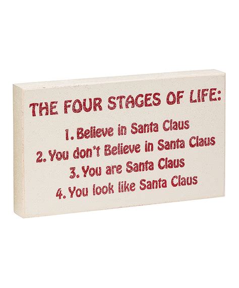 This Four Stages Of Life Box Sign By Collins Is Perfect Zulilyfinds