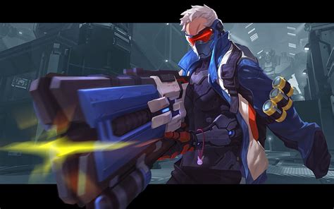 Soldier 76 Overwatch Artwork Concept Art Games Hd Wallpaper Peakpx