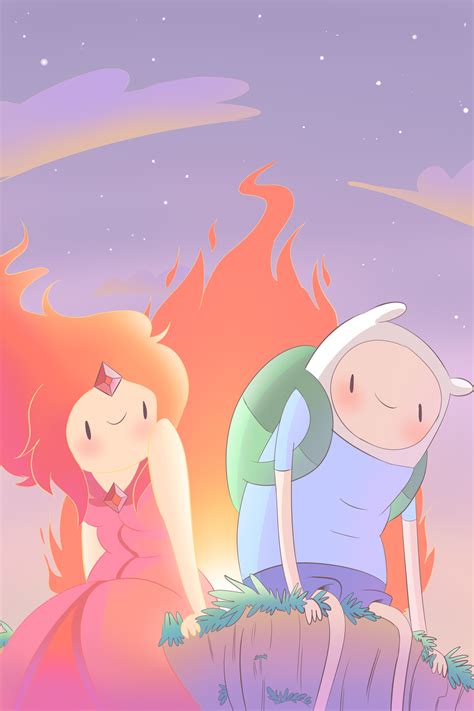 Finn And Flame Princess By Xx Matsuda On Deviantart Adventure Time