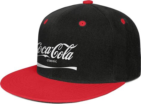 Coca Cola Classic Snapback Trucker Cap Top Level All Cotton Hat Curved