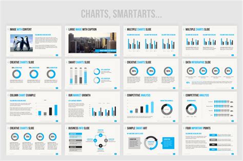 Powerpoint Charts And Smartart Graphics Powerpointtemplates