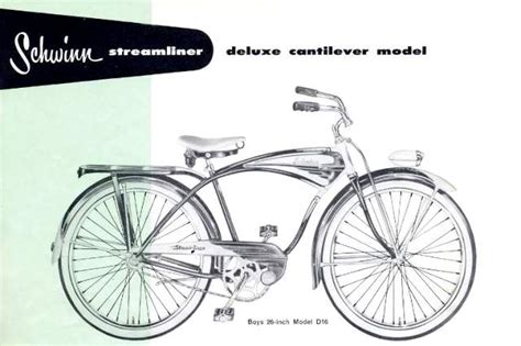 Schwinn 1955 Classic Cantilever Design Submited Images