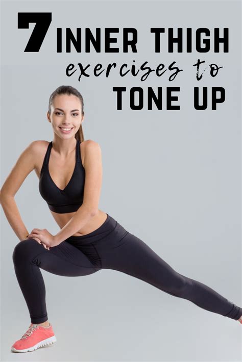 7 Inner Thigh Exercises For Lean Toned Thighs No Equipment Needed Inner Thigh Workout