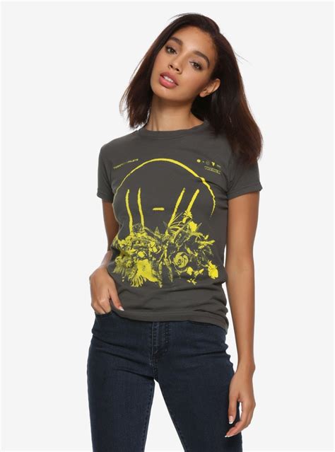 Twenty One Pilots Floral Double Lines Logo Girls T Shirt Hot Topic Exclusive Fashion Tips For