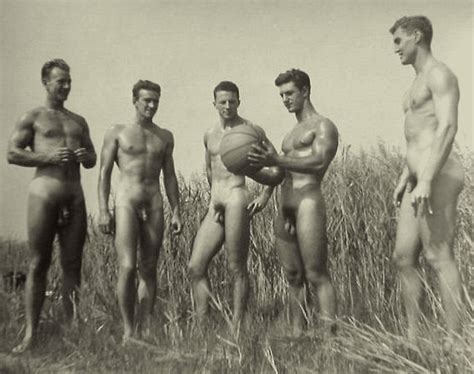 Vintage Naked Male Lifeguards