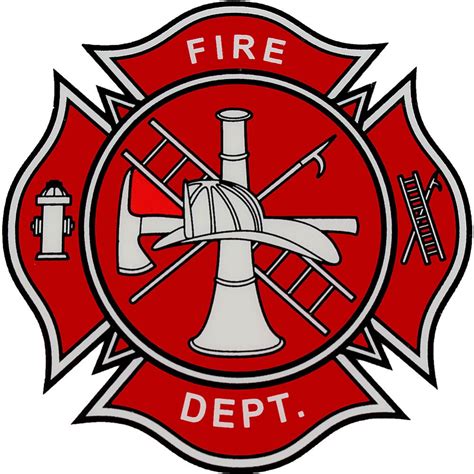 Fire Department Logo Decal Fire Department Fire Dept Firefighter Logo