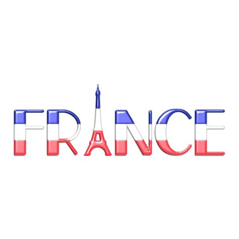 France Typography Enhanced 2 Free Svg