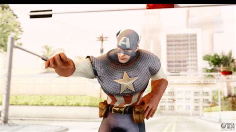 Marvel Ultimate Alliance 2 Captain America Para Gta San Andreas