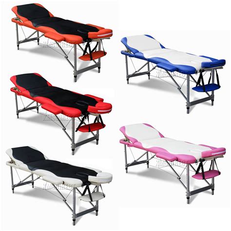 Luxury Portable Folding Massage Table Lightweight Beauty Salon Therapy Couch Bed Ebay