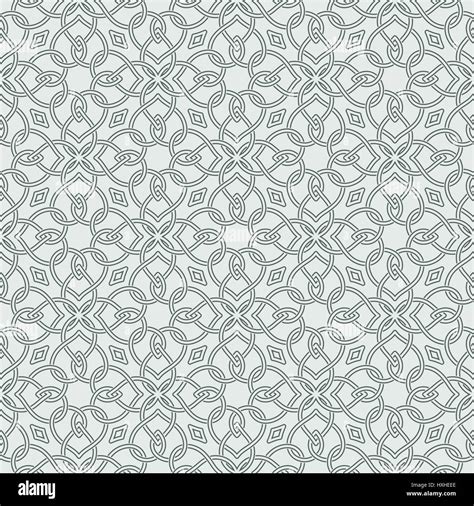 Seamless Pattern In Arabic Style Abstract Background Islamic Stock