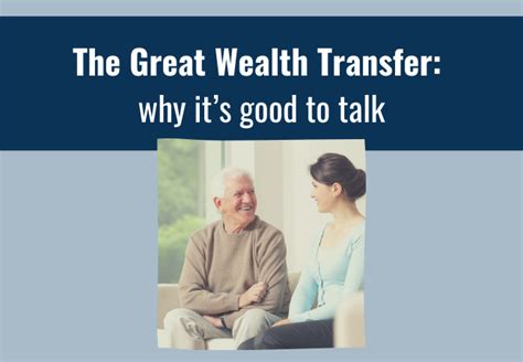 The Great Wealth Transfer Why Its Good To Talk Clifford Osborne
