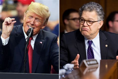 Donald Trump Mocks Al Franken For Resigning Amid Sexual Misconduct Claims