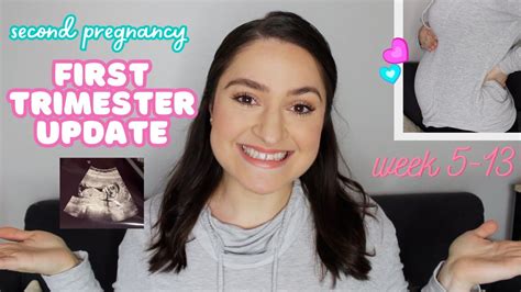 First Trimester Pregnancy Update With Baby 2 My Pregnancy Symptoms