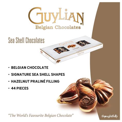 Buy GuyLian Belgian Chocolate Gift Box Includes Silky Smooth Sea Shell