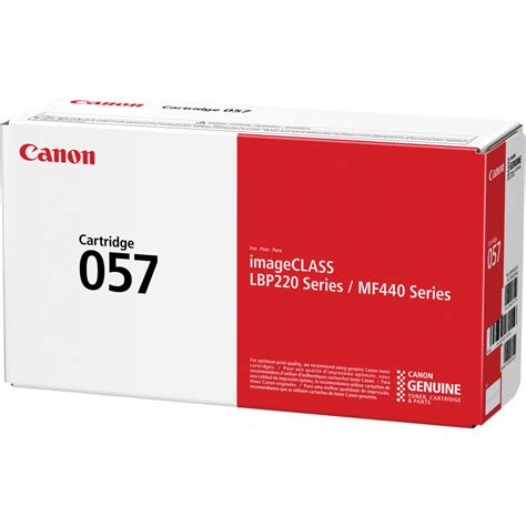 Canon 057 Original Toner Cartridge Black Porters Office Products