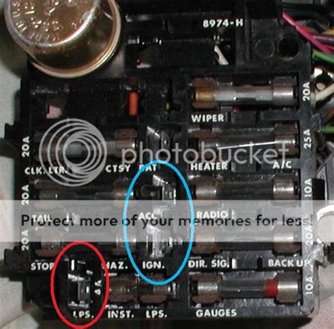 1966 Corvette Fuse Box Diagram