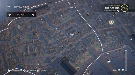 Assassins Creed Secrets Of London Map Maps Database Source