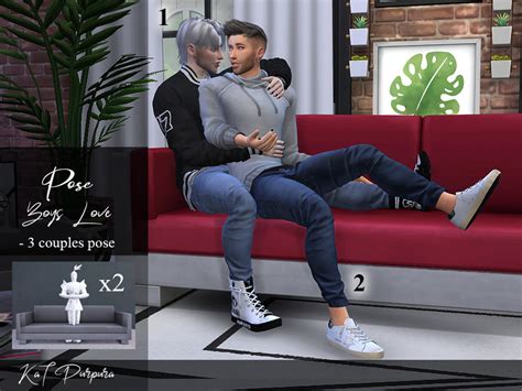 The Sims Resource Pose Boys Love