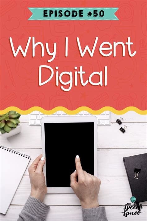 Why I Went Digital The Digital Slp Speech Therapy Resources Speech Therapy Materials