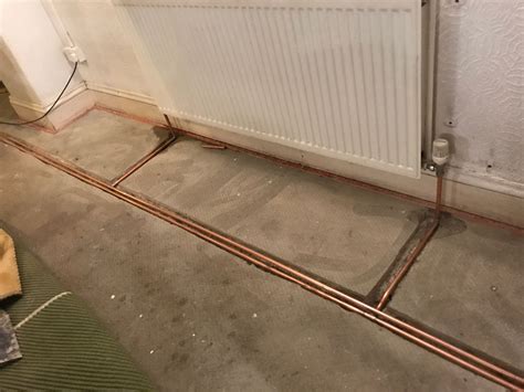 New Central Heating Pipework