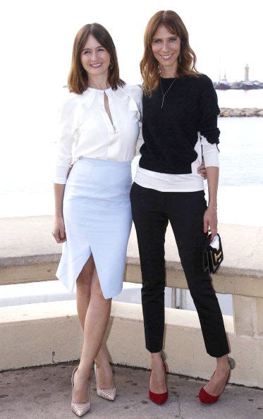 Emily Mortimer And Dolly Wells Doing Press For Doll And Em Styled By Jeanann Williams