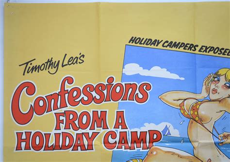 Confessions From A Holiday Camp Original Cinema Movie Poster From