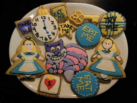Whether your kid is potty for peppa, fanatical about frozen or super into superheros we can create a cake inspired. Alice In Wonderland Cookies - CakeCentral.com
