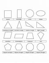 Each shapes coloring worksheet has the name of the shape and one large shape in the middle of the page. Shapes Coloring Pages - Kidsuki