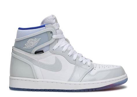 The air jordan i was the first shoe to be worn in the nba with multiple colors. Air Jordan 1 Retro High Zoom White Racer Blue - kickstw