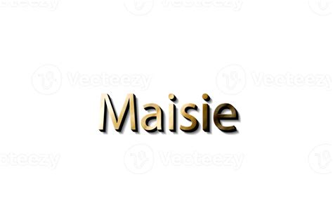 Maisie Name 3d 15733232 Png