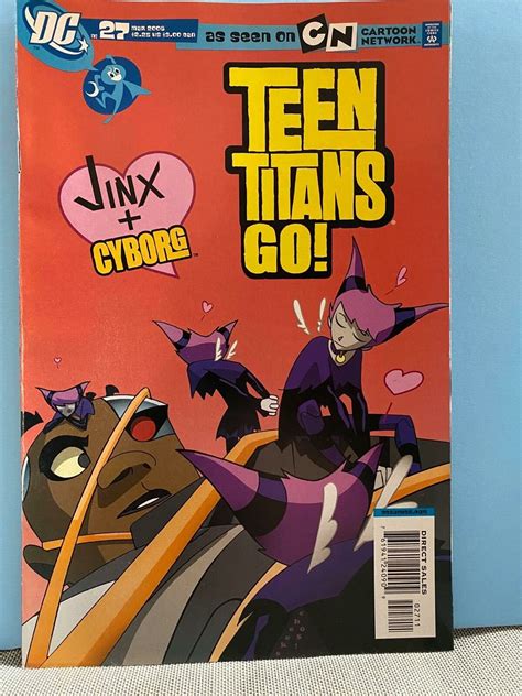 2004 Teen Titans Go Comic 27 Cartoon Network ~ First Appearance Jinx