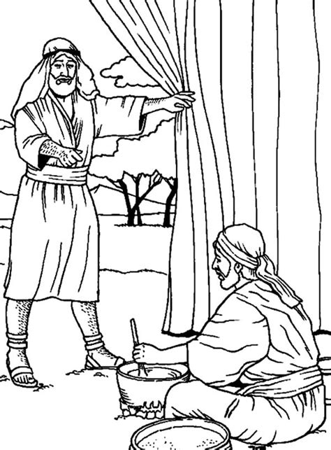 Choose the prints you like, there can be amazing prints that your kid will love to fill with colors. Free Coloring Pages, Jacob And Esau - Coloring Home