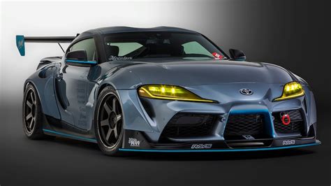 Pandem Toyota Supra Widebody With Te37 Wheels