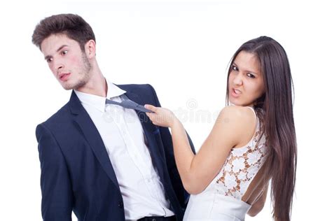 Couple Man Seducing Beautiful Woman Stock Image Image Of Sensual Delight 290357125