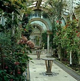 This Victorian conservatory has an original period tiled floor ...