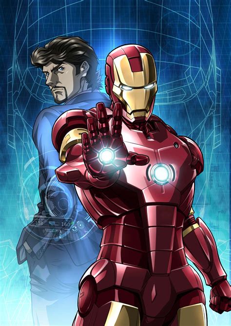 Marvel Anime Iron Man Ign