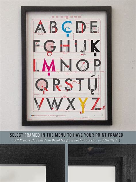 25 Pop Chart Lab — Alphabet Of Typography Pop Chart Type Setting The