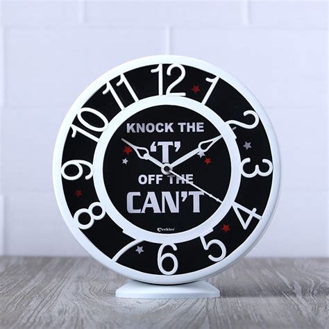 Knock The T Off The Cant Clock