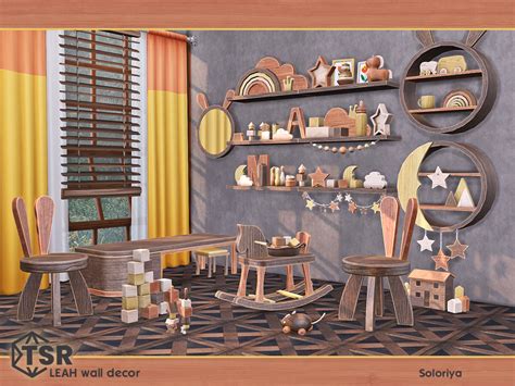 Soloriya Leah Wall Decor Sims 4 Includes Mmfinds