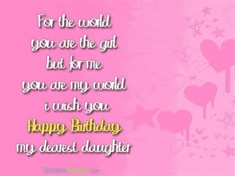 Getting this far is a constant reminder of how strong you are. Birthday Wishes for Daughter from Mom - Occasions Messages