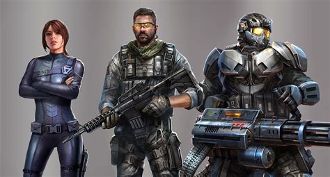 Modern Combat 5 Blackout Concept Art And Characters